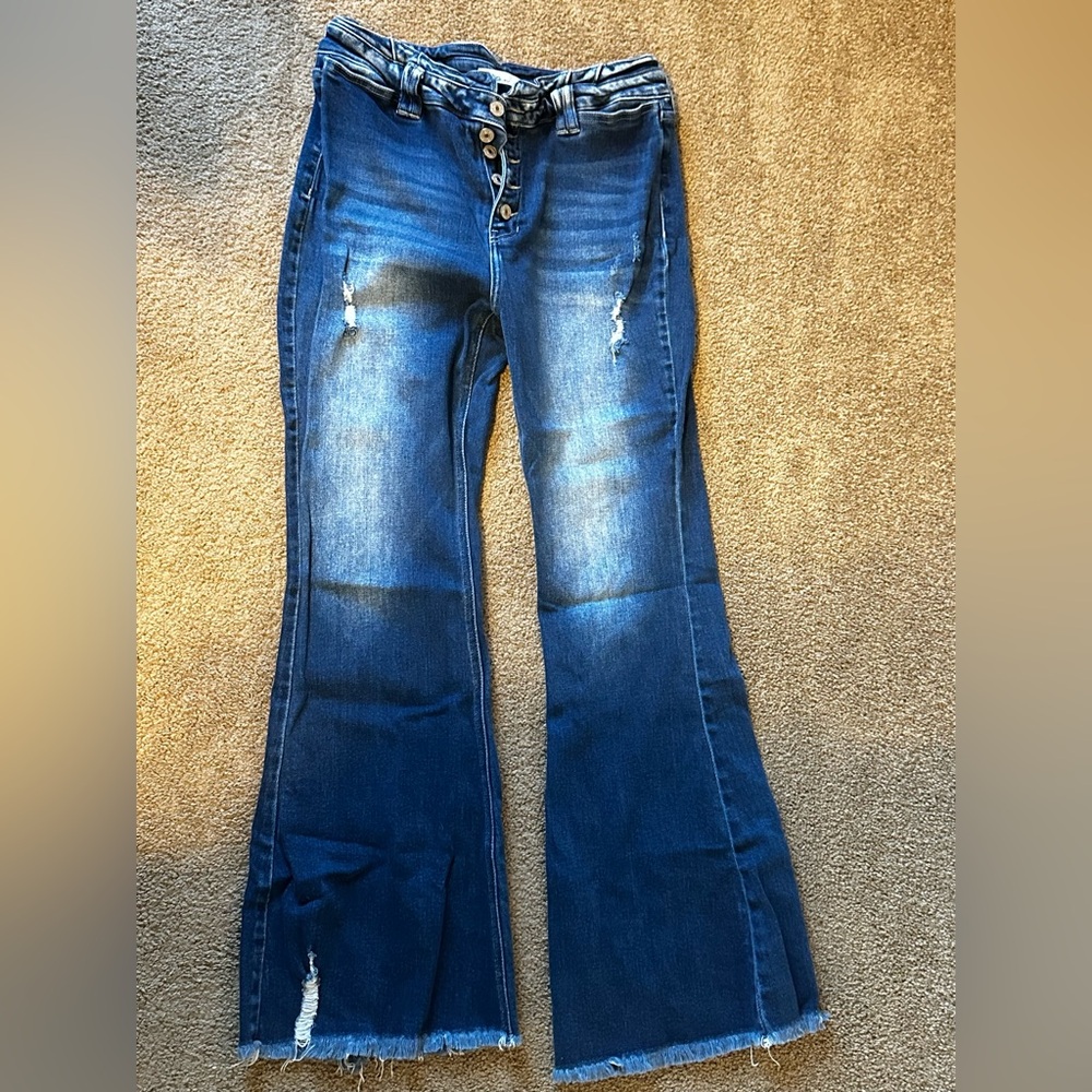 KanCan high waisted flare jeans